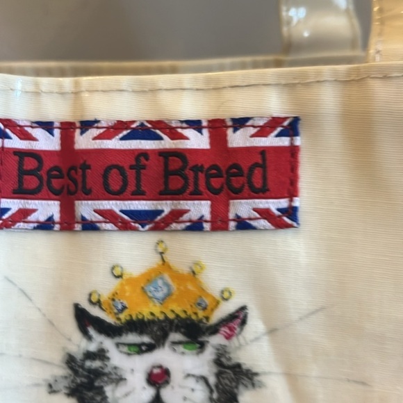 Ulster Weavers CAT Tote Bag Best in Breed Ann Edwards Royalty British HTF - Picture 4 of 10